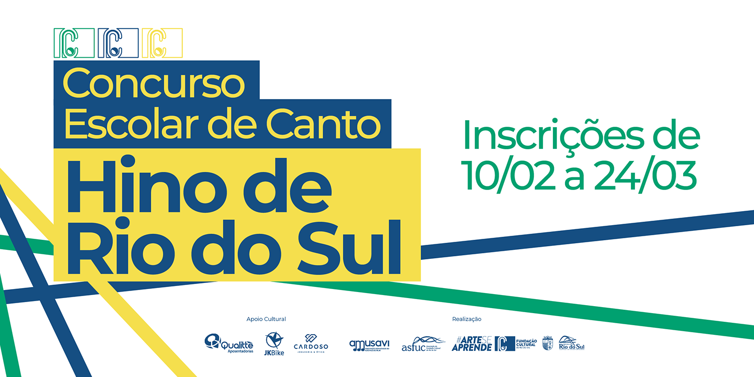 Concurso Escolar de Canto Hino de Rio do Sul - 2023